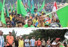 Dandim Tobelo Hadiri Pawai Semarak Piala Dunia 2026