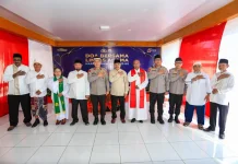 Doa Lintas Agama Sambut Hari Bhayangkara ke-80 di Maluku Utara