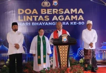 Doa Lintas Agama Perkuat Kolaborasi Lintas Sektor, Menjaga Kerukunan Beragama