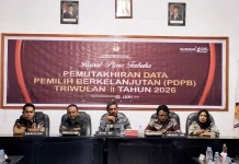 Rapat Pleno DPB, KPU Kepulauan Sula Ajak Warga Cek DPT dan Segera Rekam e-KTP