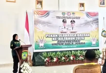 Bupati Lepas Ratusan Peserta Popda Kepulauan Sula