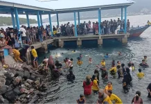 Ribuan Pendukung Brasil di Tidore  Batobo usai Tim Samba Tersingkir di Piala Dunia