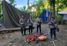 Polres Halteng Bubarkan Arena Judi Sabung Ayam