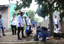 Bupati Halteng Tinjau Langsung Perbaikan Jaringan Air Bersih Weda