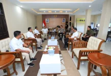 Kapolda Maluku Utara Perkuat Sinergi Bersama DPD Gerindra Malut
