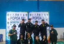 Badminton Sula Raih Satu Medali Perunggu di POPDA XII