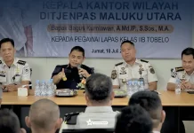 Kakanwil DitjenPAS Perkuat Kinerja Pegawai Lapas Kelas IIB Tobelo