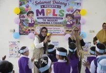 Monitoring MPLS, Bunda PAUD Tidore Dorong Lingkungan Belajar Aman, Menyenangkan