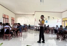 Polres Morotai Edukasi Siswa Baru Cegah NAPZA Bentuk Karakter