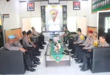 Kapolres Halbar Perkuat Sinergitas Bersama Yonif 732 Banau