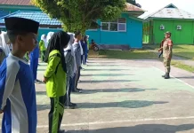 Kodim Tobelo Perkuat Kedisiplinan dan Jiwa Bela Negara Pelajar
