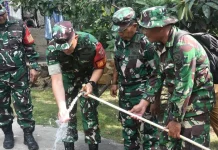 Satgas TMMD Kodim 1501/Ternate Buat Sumur Bor di Guaria