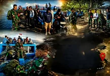 Personel TMMD ke-129 Kodim 1505/Tidore Diberangkatkan menuju Lokasi TMMD
