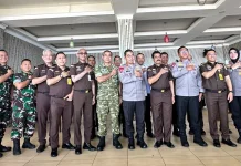 TNI-Polri dan Kejaksaan Kompak Perkuat Sinergitas di Maluku Utara