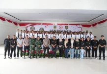 Wakil Bupati Resmi Buka Diklat Paskibraka Halteng Tahun 2026