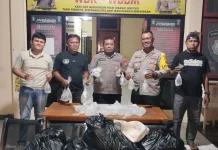 Polsek Pulau Ternate Gagalkan Peredaran 190 Kantong Cap Tikus