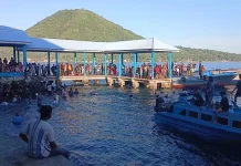 Usai Argentina Takluk di Final, Ribuan Pendukung 'Batobo' di Pelabuhan Rum Tidore