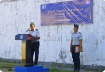 Lapas Kelas IIB Sanana Gelar Upacara Hari Anak ke-42