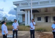 Sashabila Tinjau Kondisi Bangunan Kantor Bupati