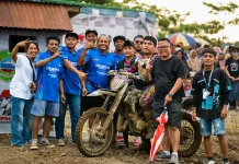 Super Mario Rebut Juara Umum Grasstrack Motocross Bupati Haltim 2026