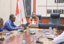Pemkab Halteng Siapkan Pemetaan Jaringan Air Bersih Pulau Gebe