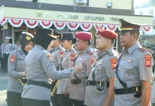 Wakapolres, Kasat Reskrim hingga 2 Kapolsek di Ternate Resmi Berganti
