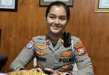 Jabat Kasat Lantas Ternate, Iptu Naomi Mapping Parkir Liar di Ternate
