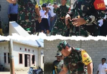 Tim Wasev TMMD ke-129 Tinjau Sasaran Fisik di Wasile tengah