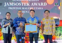 Pemda Morotai Raih Terbaik II Jamsostek Award Maluku Utara 2026
