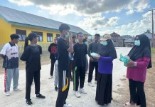 Cegah ISPA, Puskesmas Samuya Bagikan Masker Gratis ke Masyarakat