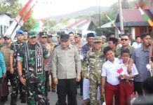 Pangdam XVI/Patimura Apresiasi Dukungan Pemkab Halteng pada Bakti TNI AD