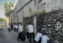 Kanwil Ditjenpas Malut Gelar Kerja Bakti Perkuat Kebersamaan Pegawai