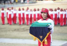 Paskibraka Ternate Intens Latihan Sambut HUT RI Tahun 2026