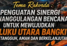 Rakorda BPBD Malut Siapkan Strategi Perkuat Ketangguhan Daerah Hadapi Bencana