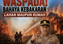 El Niño Berkepanjangan, Polsek Ternate Utara Imbau Warga Waspada Kebakaran