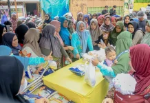 TP PKK Halteng Nilai Gerakan Pangan Murah Bantu Kebutuhan Warga