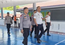 Sinergi Rutan Soasiu dan Polresta Perkuat Keamanan Pemasyarakatan