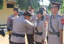 14 Pejabat Utama Polresta Tidore Berganti, Kapolresta Tekankan Profesionalisme
