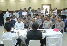 Itwasum Polri Audit Kinerja Triwulan II Polres Ternate