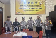 Polsubsektor Weda Utara Amankan 28 Kantong Cap Tikus