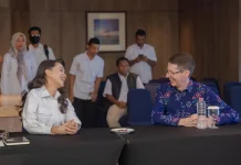 Tiga Tahun Bertugas, Konjen Australia Todd Dias Pamit dari Maluku Utara