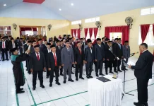 Wali Kota Tidore Lantik 56 Pejabat, Tekankan Kerja Nyata dan Integritas
