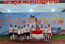 Indonesia Raih 14 Emas di Kejuaraan Sepatu Roda China