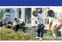 Sambut HUT ke-81 RI, Lapas Sanana Gelar Aksi Bersih Kemerdekaan