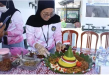 Lapas Sanana Gelar Lomba Hias Tumpeng Semarak HUT RI