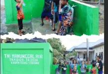 TNI Manunggal Air wujud Nyata TMMD Hadir untuk Warga
