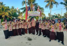 SMA Negeri 4 Sula Jadi Tuan Rumah Perkemahan HUT Pramuka ke-65