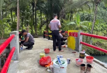 Arahan Presiden, Polda Bangun 11 Jembatan Merah Putih di Maluku Utara