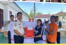 Lapas Labuha Isi HUT ke-81 RI dengan Aksi Berbagi