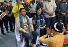 Ritual Joko Kaha Sambut Kehadiran Kajati Baru di Maluku Kie Raha